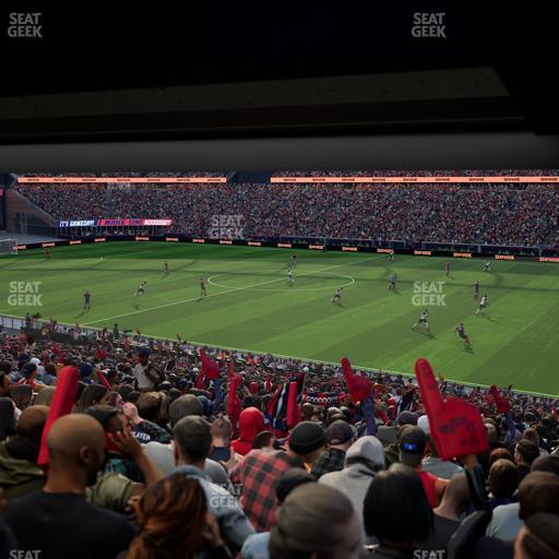 Gillette Stadium - Section 128 Seat View