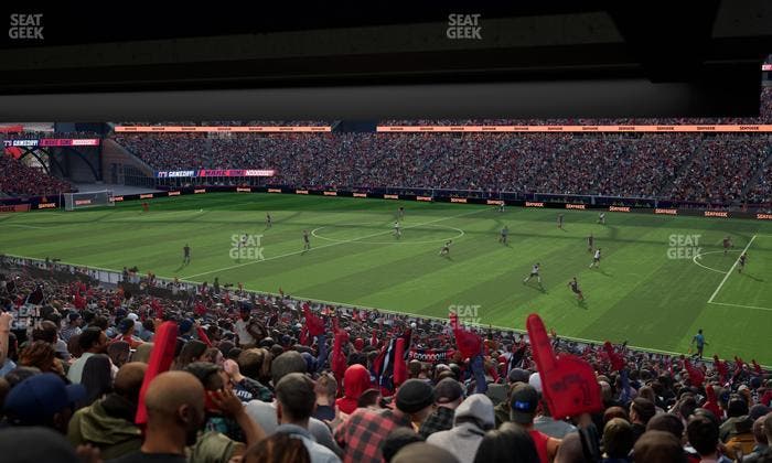 Gillette Stadium - Section 128 Seat View