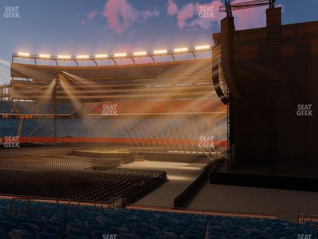 Gillette Stadium - Section 128 Seat View