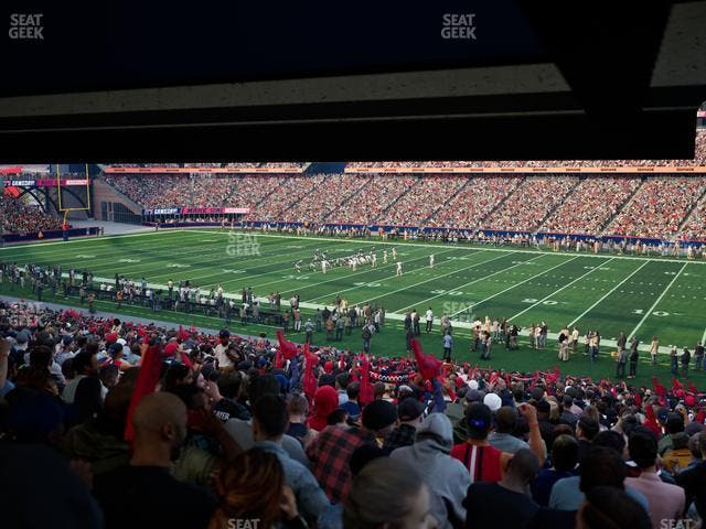 Gillette Stadium - Section 128 Seat View Gillette Stadium - Section 128 Seat View