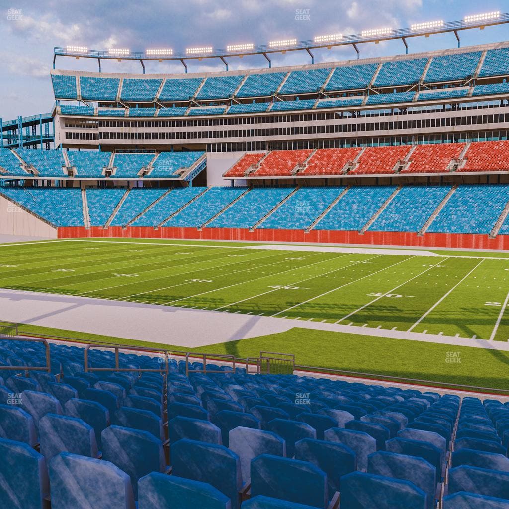 Gillette Stadium - Section 129 Seat View