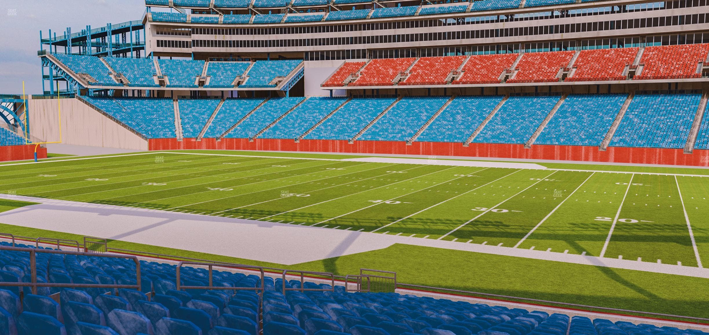 Gillette Stadium - Section 129 Seat View