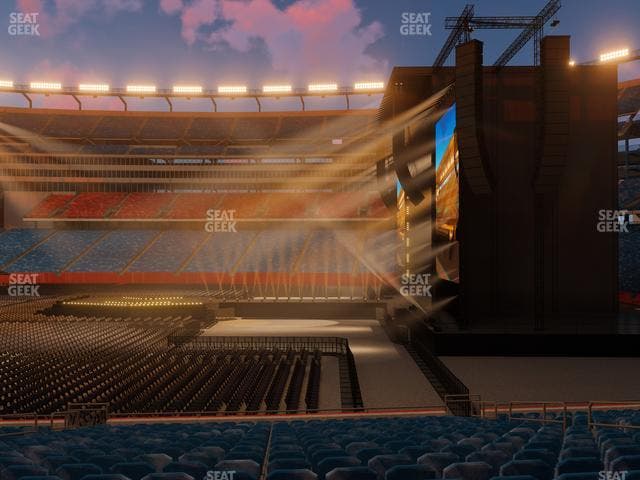 Gillette Stadium - Section 129 Seat View