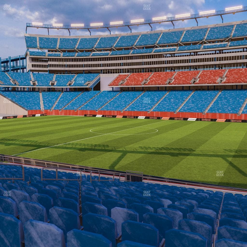 Gillette Stadium - Section 129 Seat View
