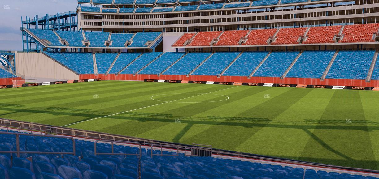 Gillette Stadium - Section 129 Seat View