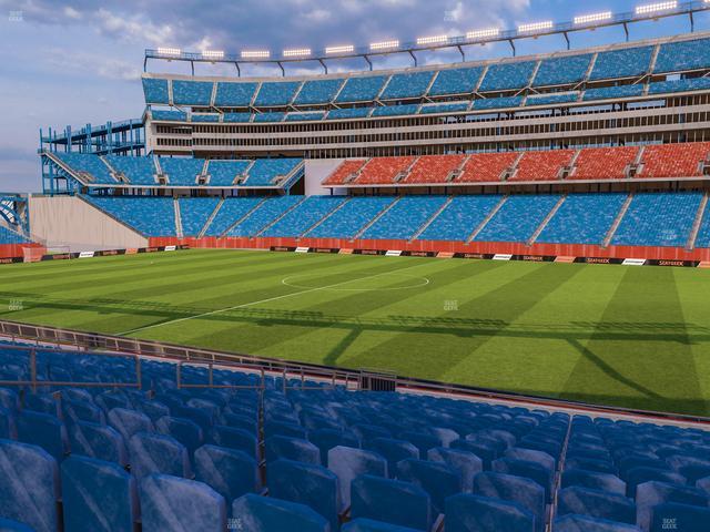 Gillette Stadium - Section 129 Seat View Gillette Stadium - Section 129 Seat View