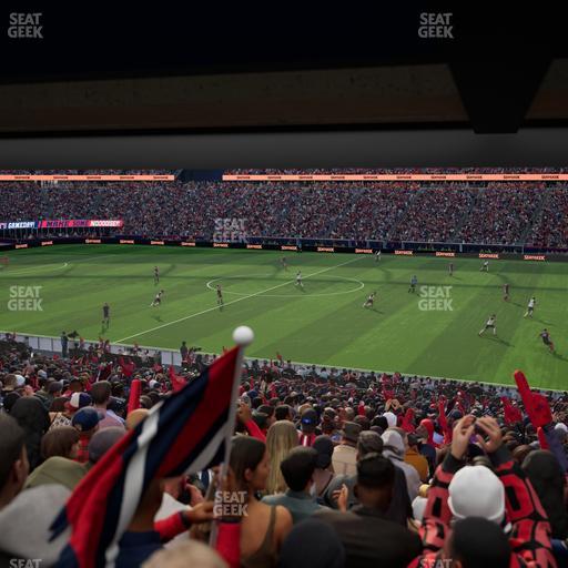 Gillette Stadium - Section 129 Seat View