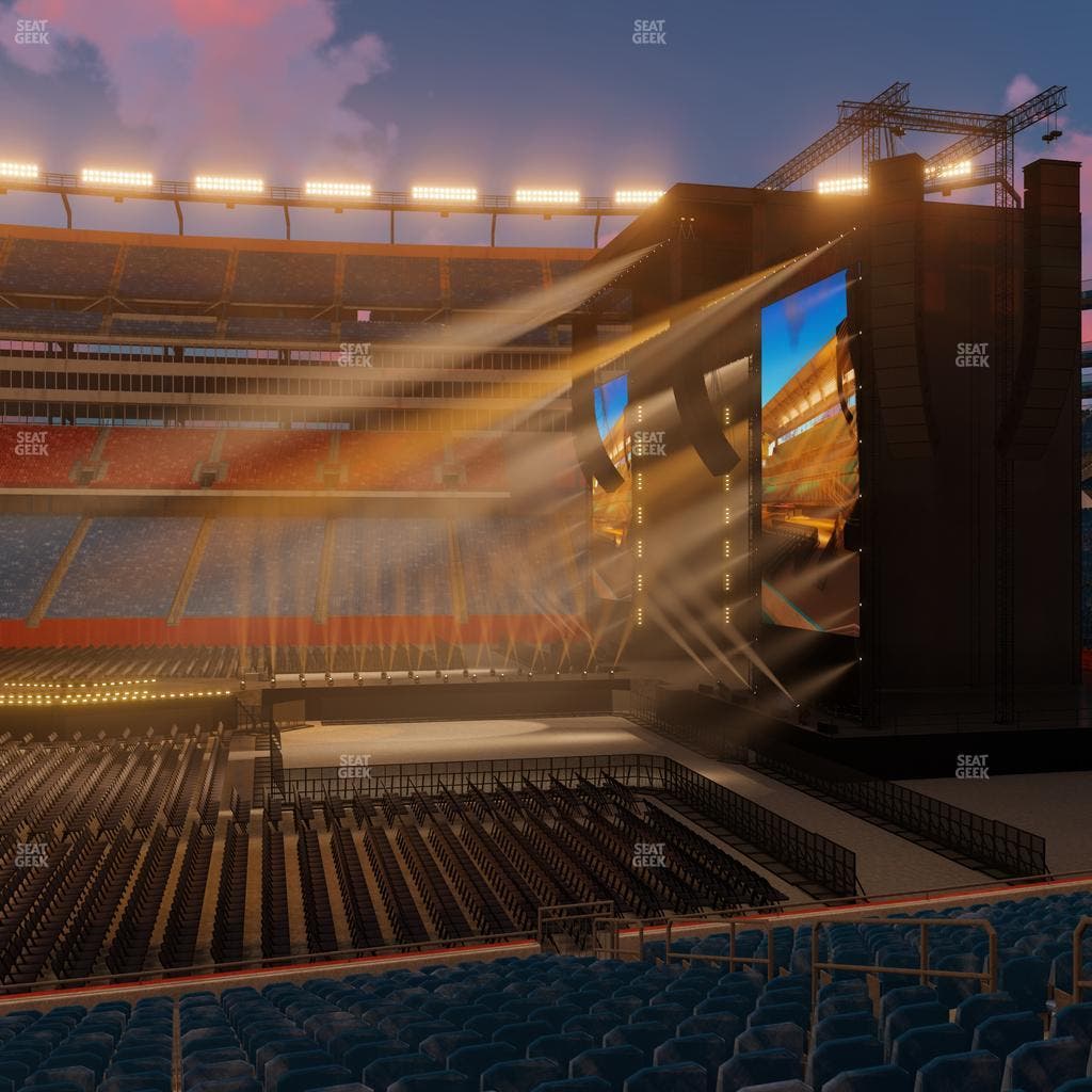 Gillette Stadium - Section 130 Seat View