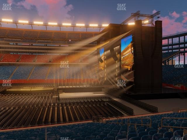 Gillette Stadium - Section 130 Seat View