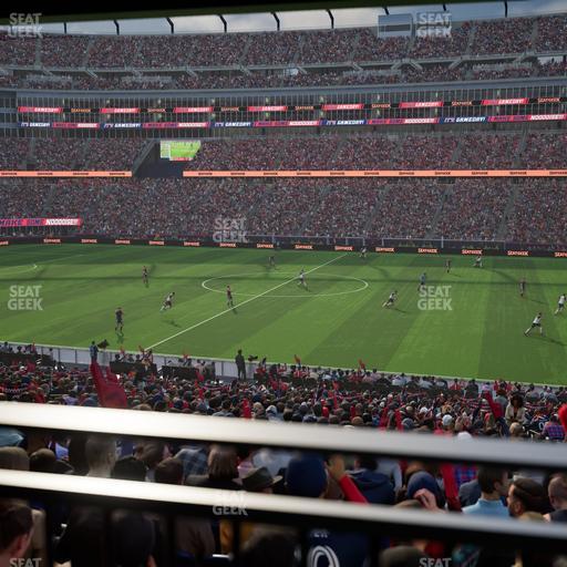 Gillette Stadium - Section 130 Seat View