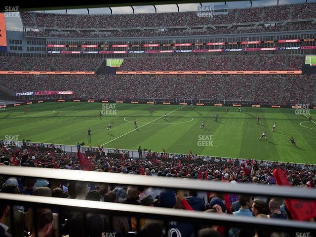 Gillette Stadium - Section 130 Seat View