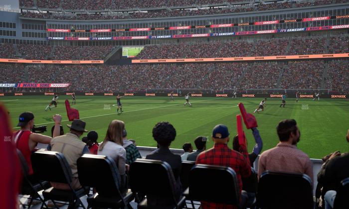 Gillette Stadium - Section 130 Seat View