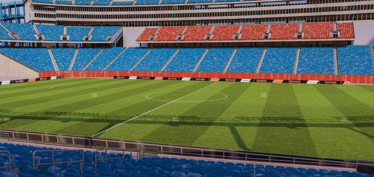 Gillette Stadium - Section 130 Seat View