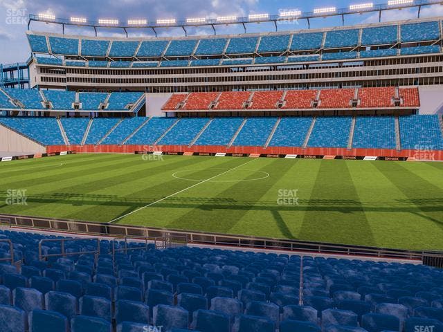 Gillette Stadium - Section 130 Seat View