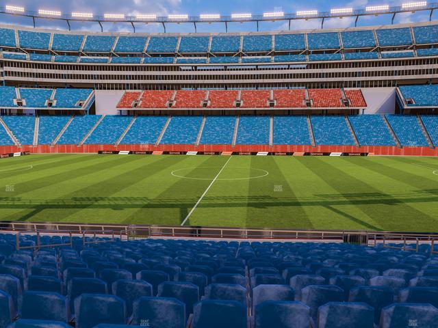Gillette Stadium - Section 131 Seat View Gillette Stadium - Section 131 Seat View