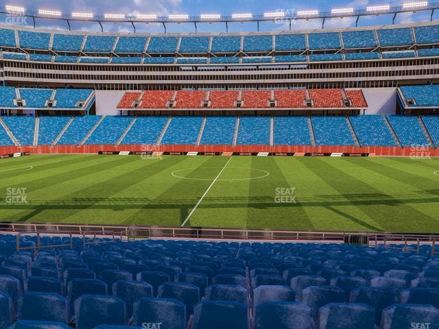 Gillette Stadium - Section 131 Seat View