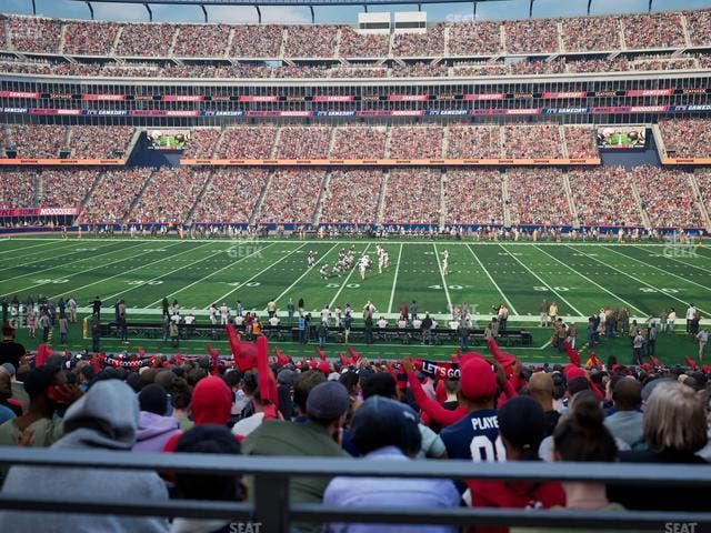 Gillette Stadium - Section 131 Seat View Gillette Stadium - Section 131 Seat View