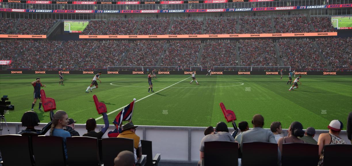 Gillette Stadium - Section 131 Seat View