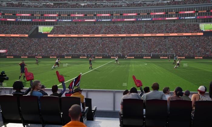 Gillette Stadium - Section 131 Seat View