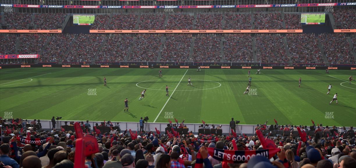 Gillette Stadium - Section 131 Seat View