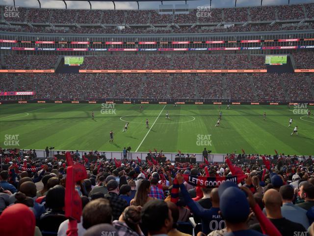 Gillette Stadium - Section 131 Seat View