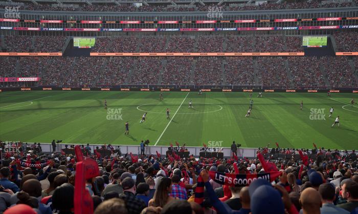 Gillette Stadium - Section 131 Seat View