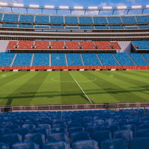 Gillette Stadium - Section 132 Seat View