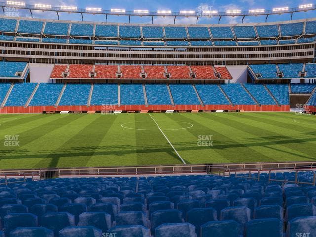 Gillette Stadium - Section 132 Seat View