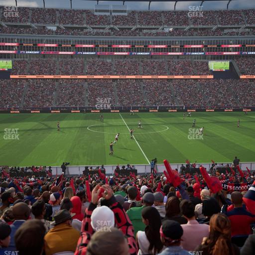 Gillette Stadium - Section 132 Seat View