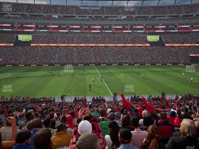 Gillette Stadium - Section 132 Seat View