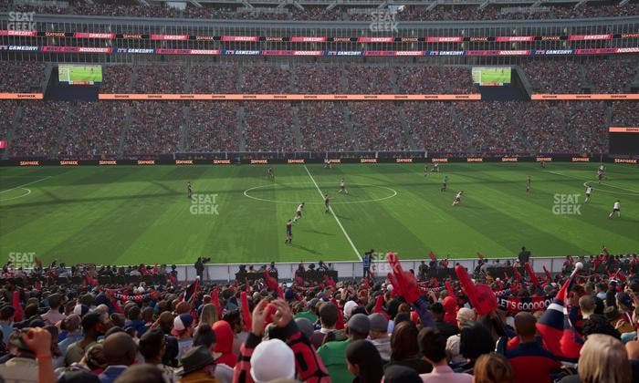 Gillette Stadium - Section 132 Seat View