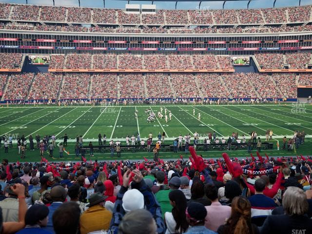 Gillette Stadium - Section 132 Seat View Gillette Stadium - Section 132 Seat View