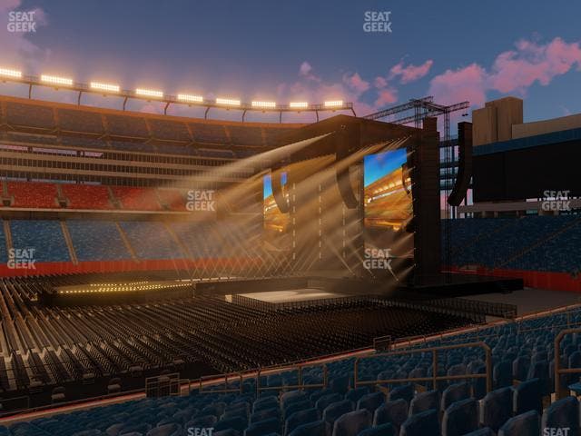 Gillette Stadium - Section 132 Seat View