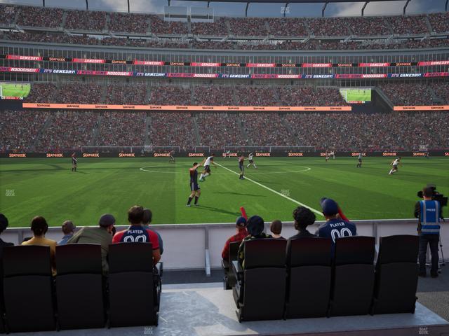 Gillette Stadium - Section 132 Seat View