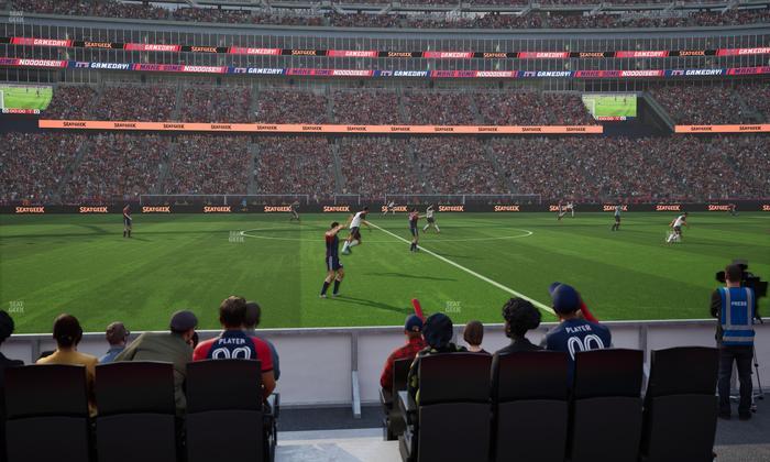 Gillette Stadium - Section 132 Seat View