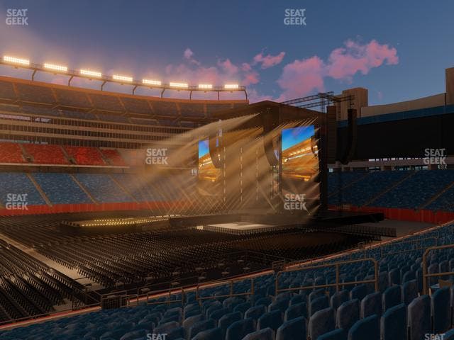 Gillette Stadium - Section 133 Seat View