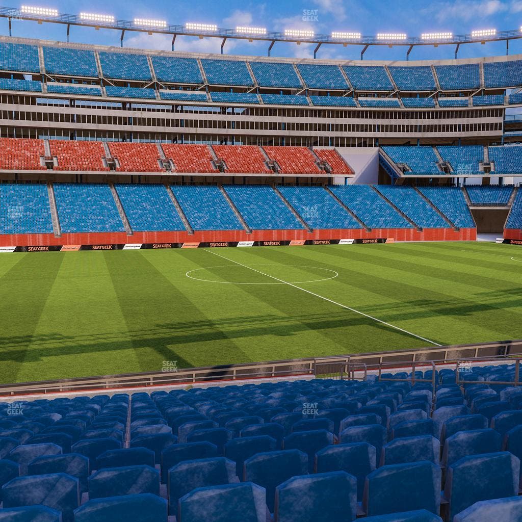 Gillette Stadium - Section 133 Seat View