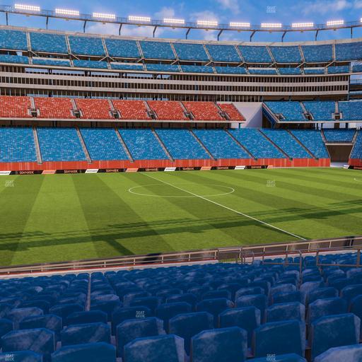 Gillette Stadium - Section 133 Seat View