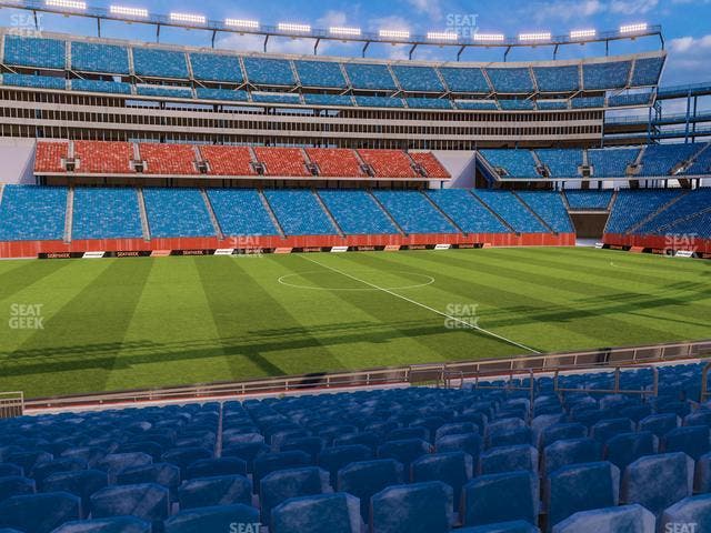 Gillette Stadium - Section 133 Seat View