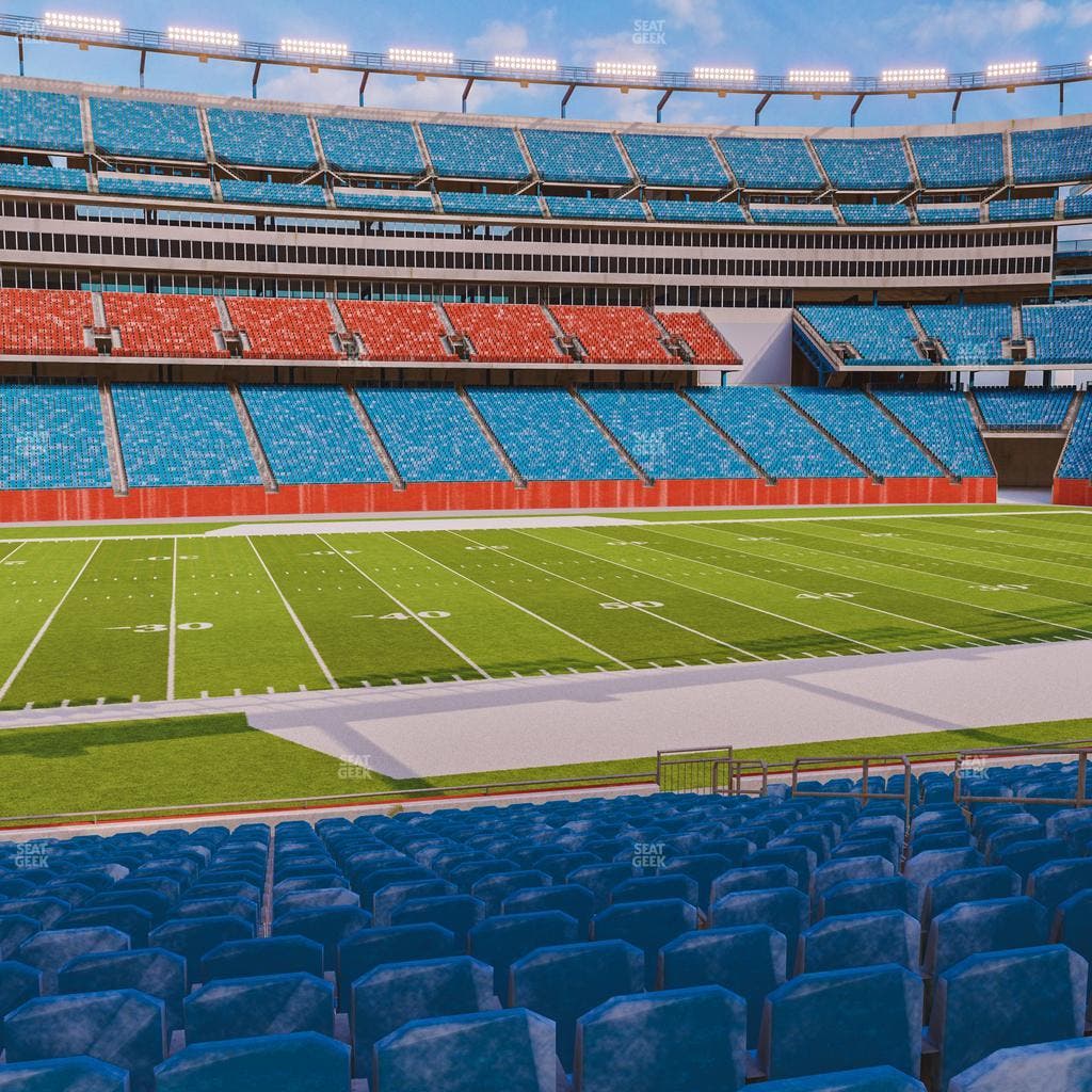 Gillette Stadium - Section 133 Seat View