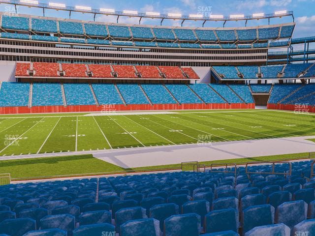 Gillette Stadium - Section 133 Seat View