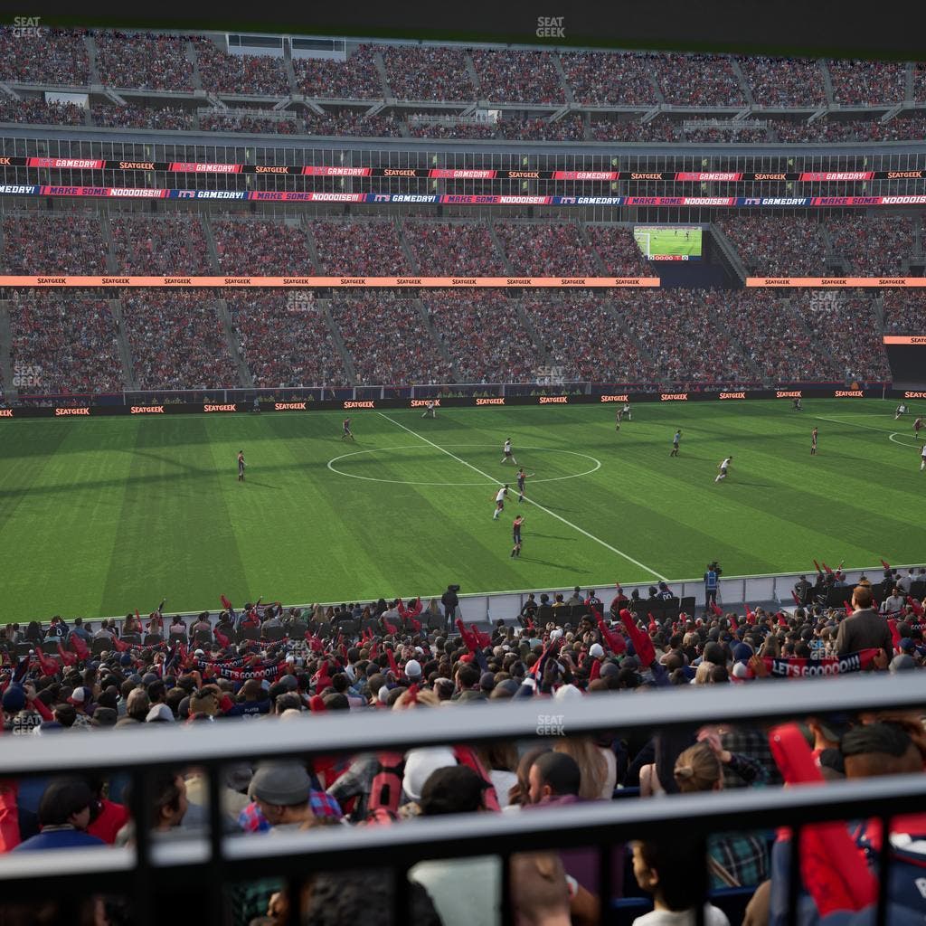 Gillette Stadium - Section 133 Seat View