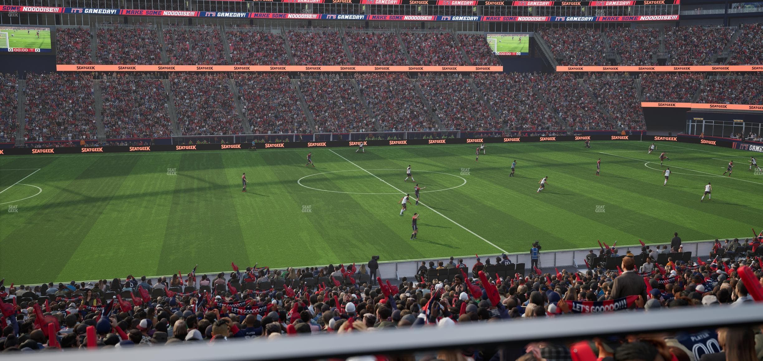 Gillette Stadium - Section 133 Seat View