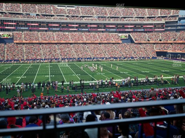 Gillette Stadium - Section 133 Seat View Gillette Stadium - Section 133 Seat View
