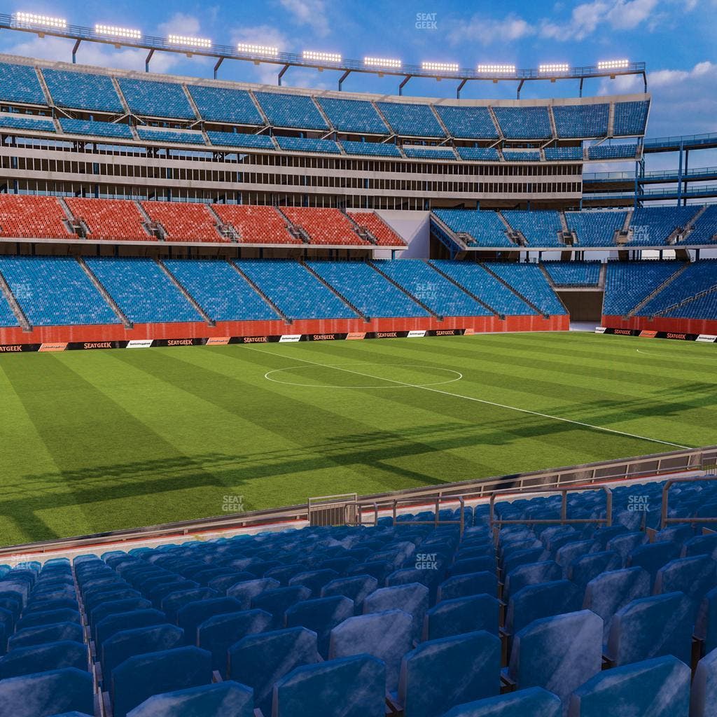 Gillette Stadium - Section 134 Seat View