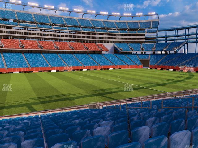 Gillette Stadium - Section 134 Seat View Gillette Stadium - Section 134 Seat View