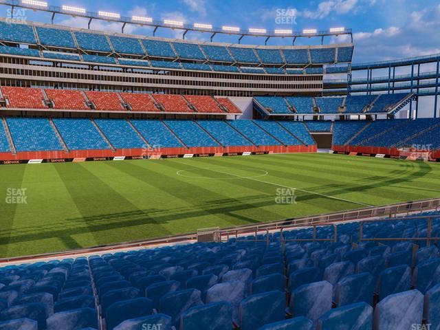 Gillette Stadium - Section 134 Seat View