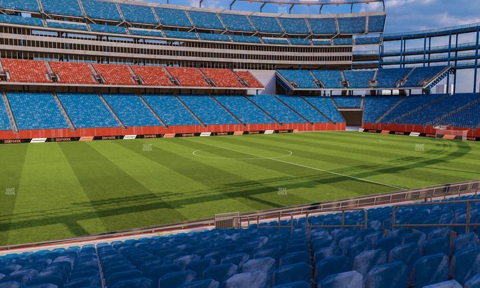Gillette Stadium - Section 134 Seat View