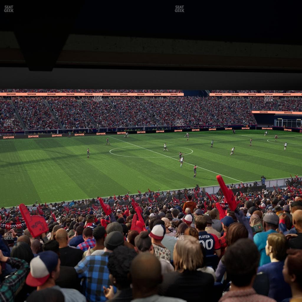 Gillette Stadium - Section 134 Seat View