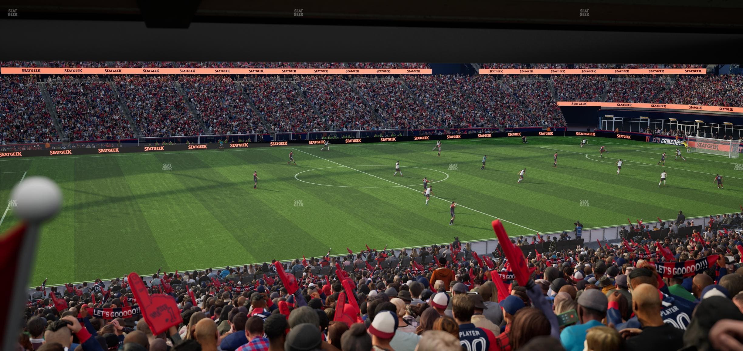 Gillette Stadium - Section 134 Seat View